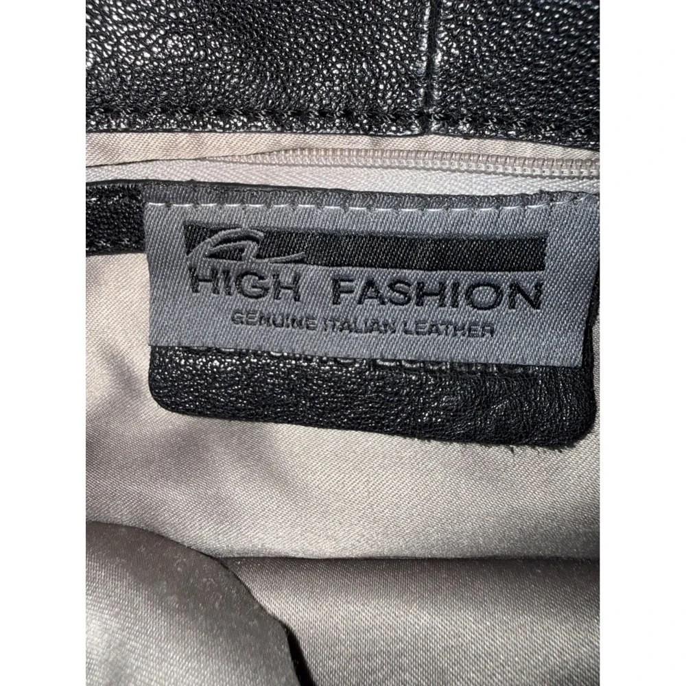 High Fashion Genuine Italian Leather Hobo Bag Patchwork Multicolor Slouchy Large